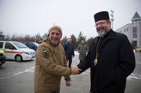 «Quantum satis»: Глава УГКЦ благословив соте авто для ЗСУ, яке прибуло зі Словаччини