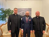Владика Степан Сус здійснив душпастирський візит до Естонії