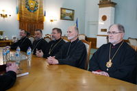 Глава УГКЦ з єпископами Постійного Синоду відвідав університети в Чернівцях