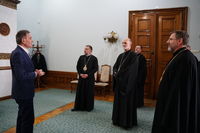 Глава УГКЦ з єпископами Постійного Синоду відвідав університети в Чернівцях