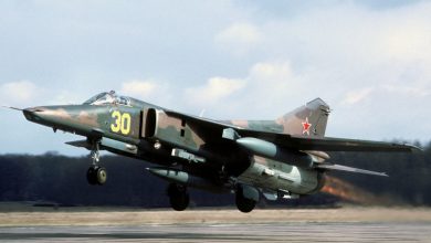 Російський МиГ-27, архівне фото з відкритих джерел