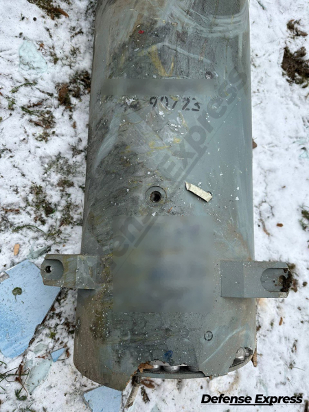 Бойова частина Х-101, що не вибухнула: маркування знову показує, що РФ б'є ракетами прямо з "конвеєра"