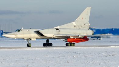 Рашистський Ту-22М3 з ракетою Х-32 перед першим випробувальним пуском в лютому 2021 року, фото з відкритих джерел