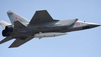 МиГ-31К з ракетою "Кинжал", ілюстративне фото довоєнних часів