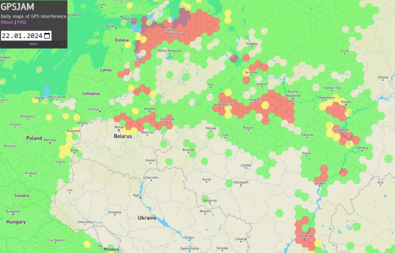 РФ глушить GPS у Європі комплексом "Тобол" у Калінінградській області й він дійсно створює проблеми