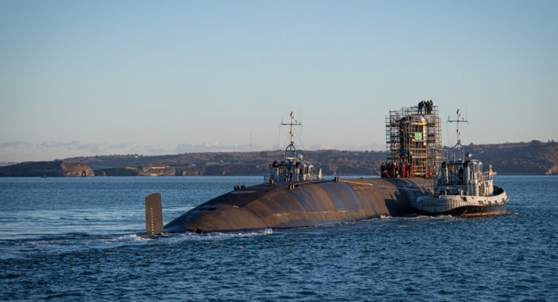 Постановка на ремонт атомного підводного човна Le Vigilant, січень 2024 року, фото – Naval Group