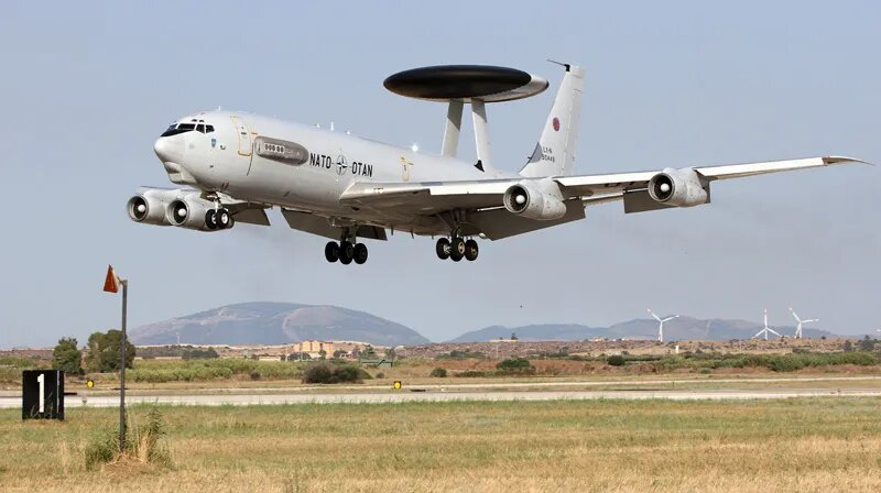 Як часто літали AWACS в 2023 році, які зокрема помагають нашій ППО