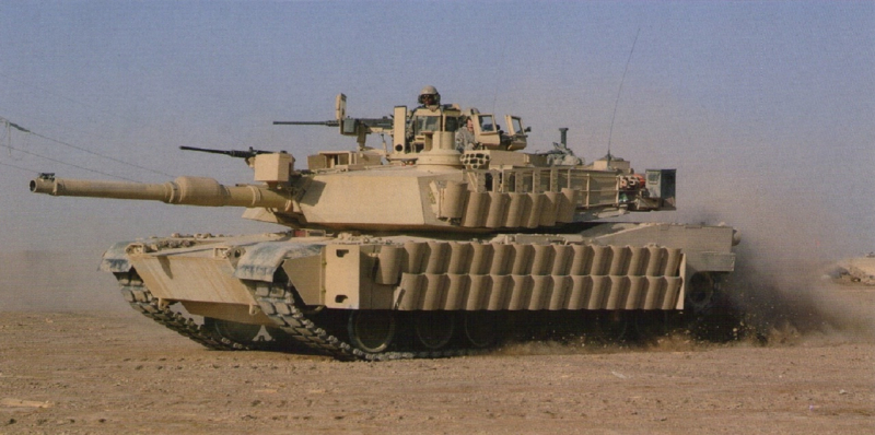 M1 Abrams із блоками M32 від ARAT-2, зображення з відкритих джерел