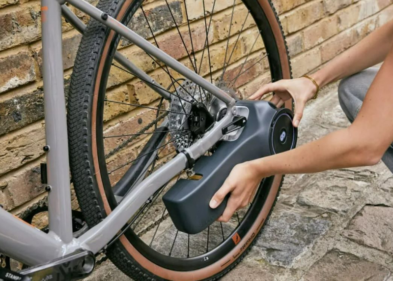 Комплект Skarper превращает обычный велосипед в электрический, через дисковый тормоз