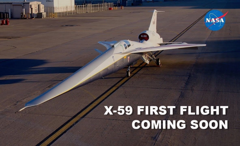 NASA и Lockheed Martin представили «тихий» сверхзвуковой самолет X-59, он будет летать со скоростью 1,5 Маха