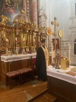 В Австрії Одеський екзарх очолив молитву за єдність християн 