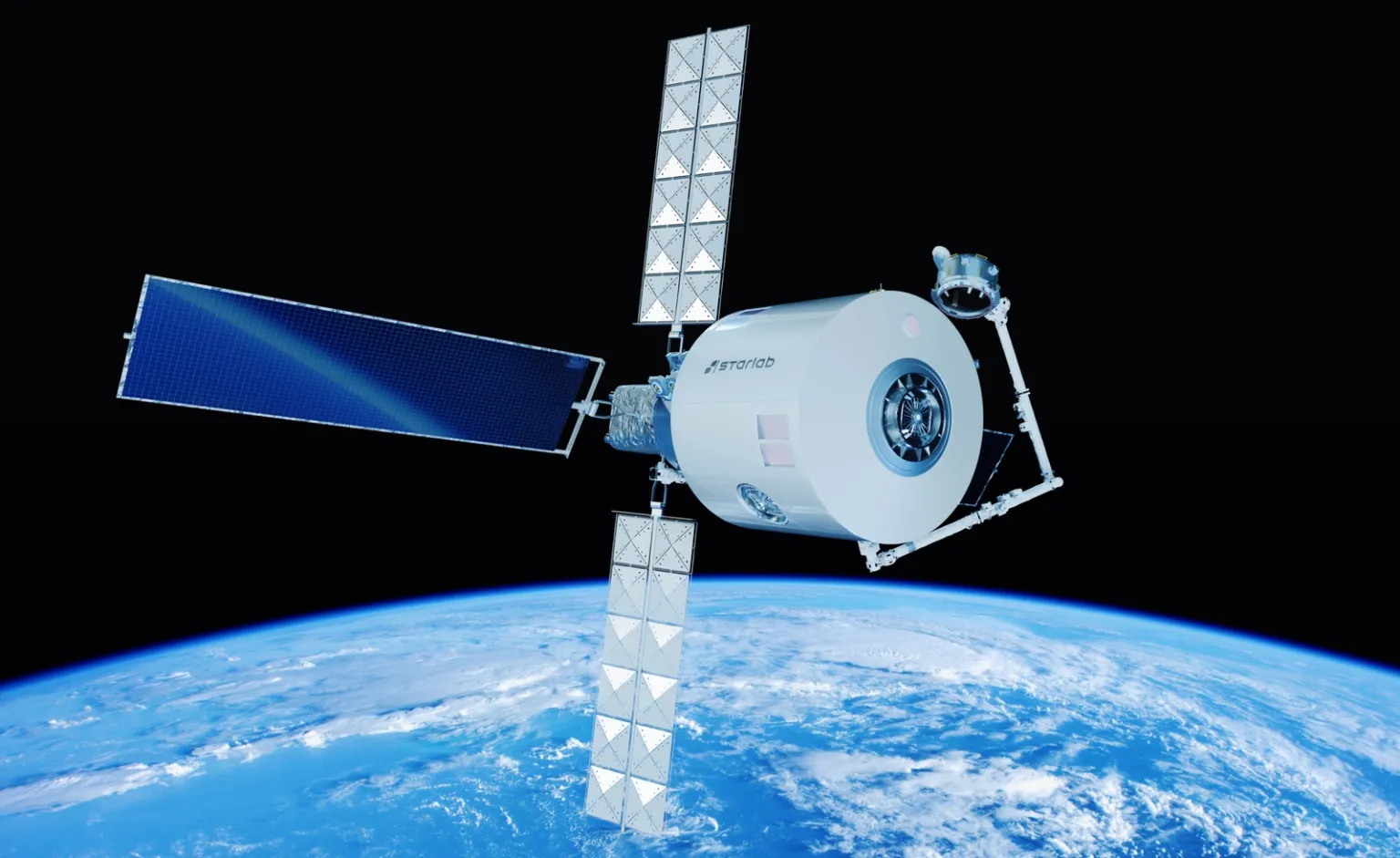 Voyager Space і Airbus Defence and Space створили спільне підприємство, яке буде займатися розробкою і експлуатацією комерційної космічної станції Starlab. Фото: Voyager Space