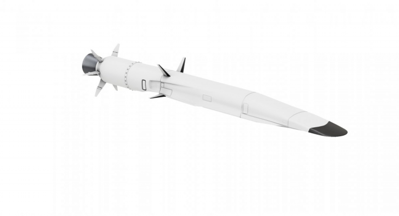Ймовірний вигляд гіперзукової ракети "Циркон"