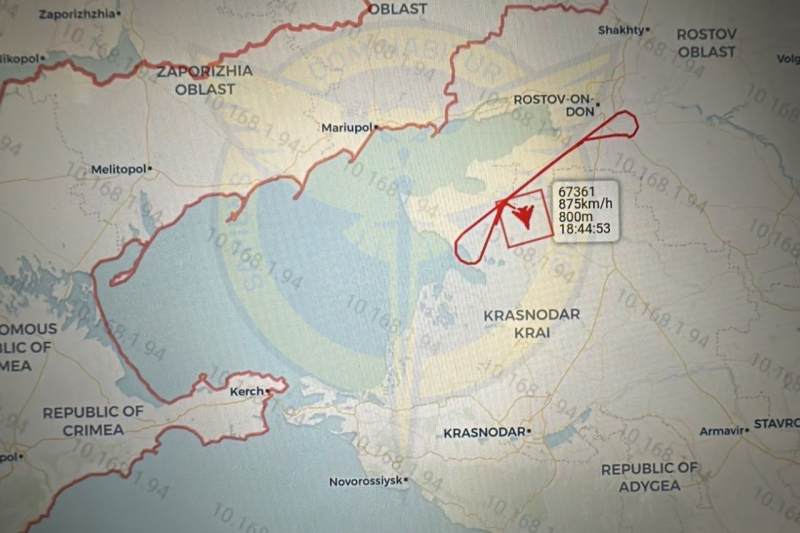 Збито російський А-50У за 170 км від фронту над Краснодарським краєм