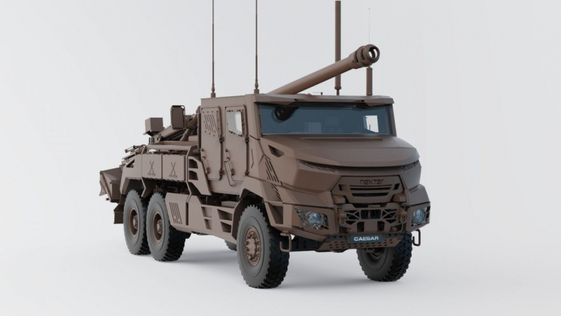 Франція замовила для себе 109 оновлені Caesar Mk2: це найбільший внутрішній контракт
