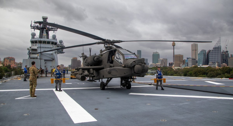 AH-64 Apache (всі фото: Australia MoD)