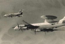 Радянський Ту-126 в супроводі американського F-104, архівне фото з відкритих джерел