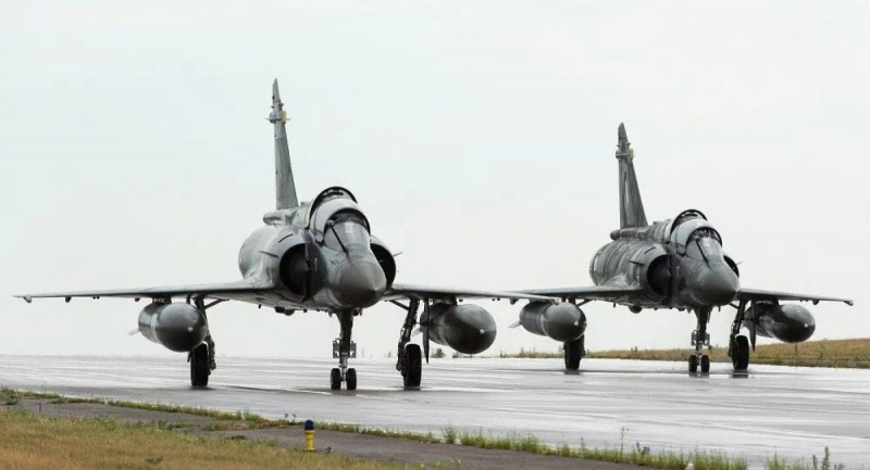 Французькі ударні літаки Mirage 2000D, ілюстративне фото від Dassault Aviation