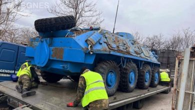 Болгарський БТР-60 для України (фото: BGNES)