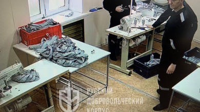 кадр з камери спостереження в'язниці, де перебував Навальний