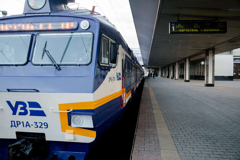 Укрзалізниця запустила модернізований дизель-поїзд на маршруті Коростень – Житомир – Вінниця