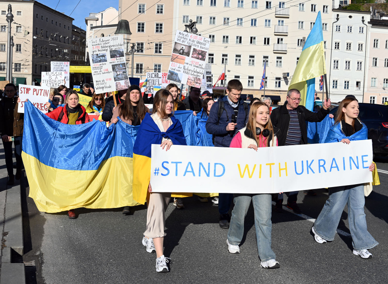 «Ви не самотні!» У Відні, Зальцбурзі та Інсбруку (Австрія) відбулися молитовні заходи з нагоди 2-ї річниці повномасштабної війни проти України