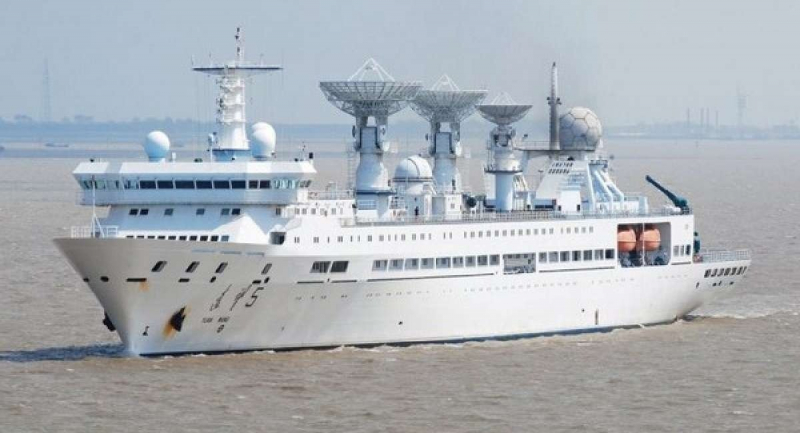 Китайський розвідувальний корабель Yuan Wang, фото ілюстративне, джерело - ANI