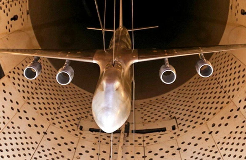 Аеродинамічна модель, виконана в рамках проекту Ил-100 "Слон", зображення з відкритих джерел