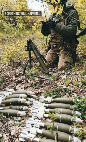 Бійці ЗСУ "засвітили" рідкісну міну M768A1 калібру 60-мм, яка ймовірно дефіцитна