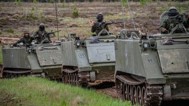 Іспанські військові на бронетранспортерах M113 під час навчань НАТО в Латвії, травень 2022 року, ілюстративне фото з відкритих джерел