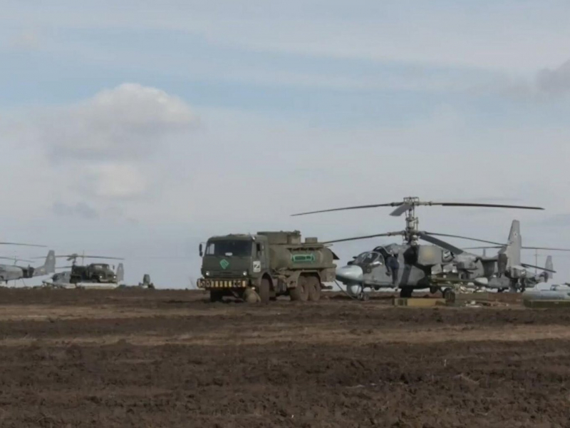 Російські Ка-52 під час повномасштабної війни проти України, фото з відкритих джерел