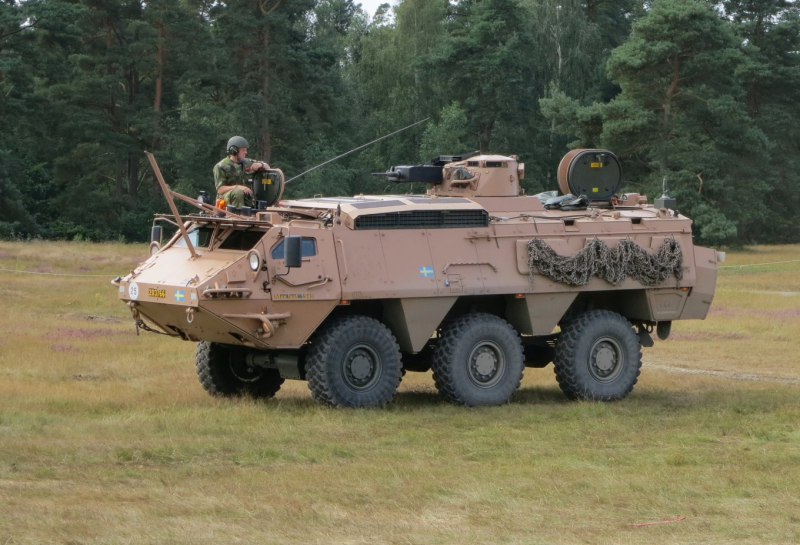 Бронетранспортер XA-203 шведської армії, фото ілюстративне