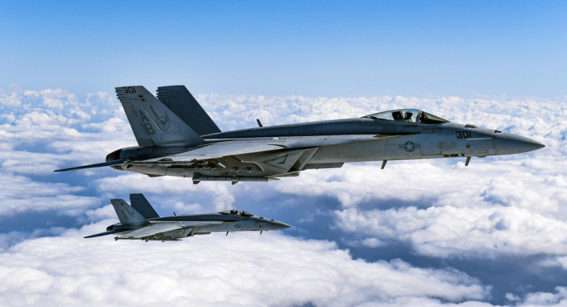 F/A-18E Super Hornet, фото ілюстративне, джерело - U.S. Navy photo by Chief Mass Communication Specialist Shannon Renfroe/Released