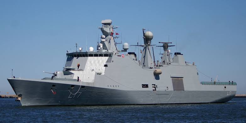 Ядро надводних сил флоту Данії складають також два багатоцільові кораблі проекту Absalon, фото ілюстративне, джерело - Forsvaret