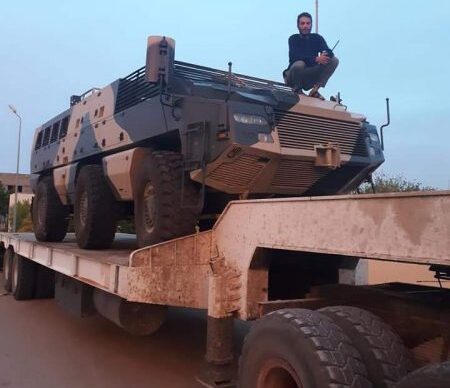 Mbombe 6x6 від Йорданії, передані урядовим військам Лівії в 2020 році, зображення з відкритих джерел
