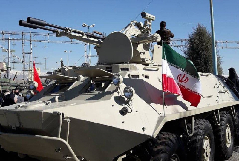 Іран для своїх дивних модернізацій отримав БТР-60ПБ ще від СРСР у 1970-х роках