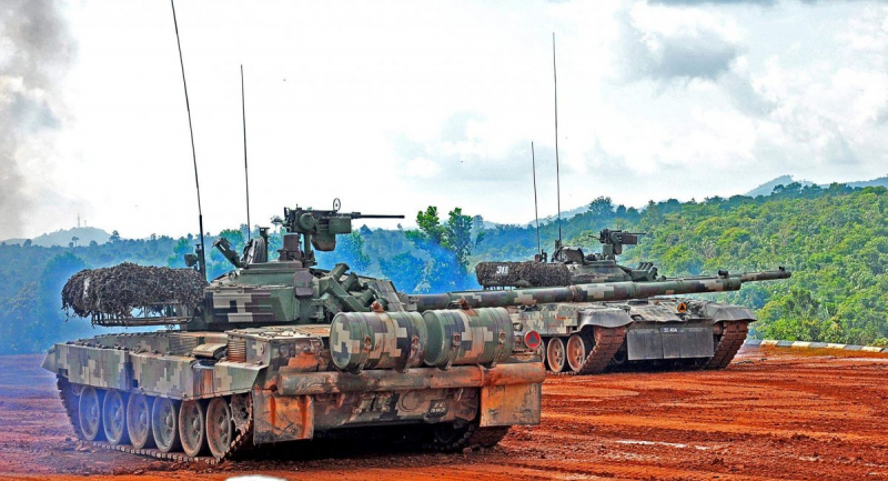 Малайзійські PT-91M Pendekar, фото з відкритих джерел