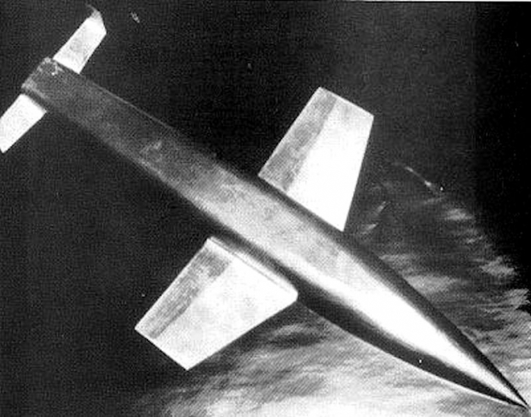 Макет гіперзвукового бомбардувальника за проектом Zilbervogel, архівне зображення з відкритих джерел