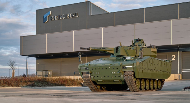 БМП Lynx, фото — RheinmetallНагадаємо, що це вже не перший завод Rheinmetall