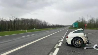 Італії українська модель розбилася на смерть на Ferrari