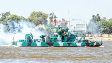 Артилерійський катер "Шмель" Каспійської флотилії РФ