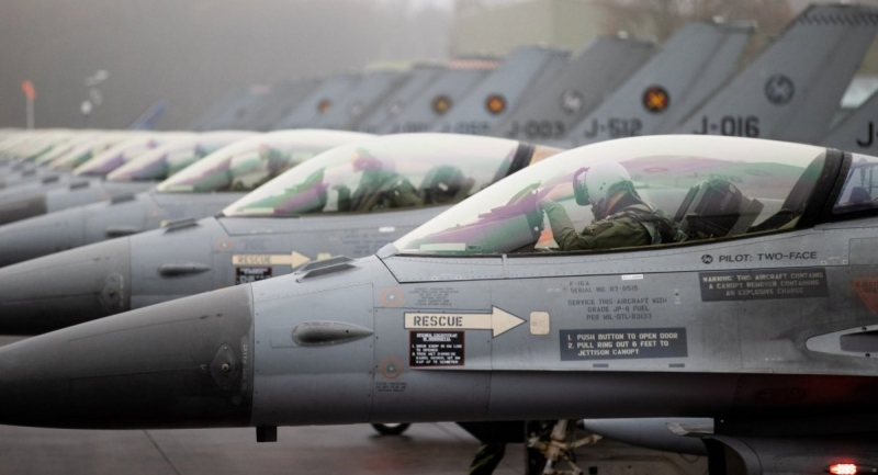 Нідерландські F-16, фото — Koninklijke Luchtmacht