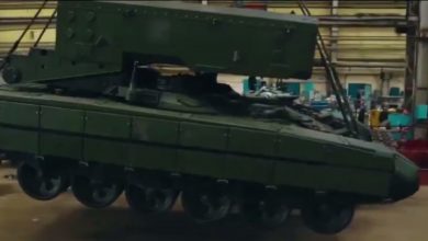 Виробництво ТОС-1 "Солнцепек", стоп-кадр з російського пропагандистського відео, джерело - @btvt2019