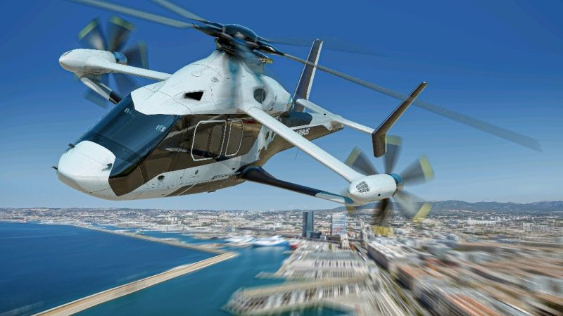 Airbus Helicopters продемонстрировал вертолет Racer, который способен летать со скоростью более 400 км/ч