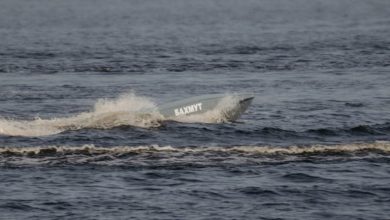 Український надводний дрон-камікадзе, фото зі сторінки Ігора Лаченкова