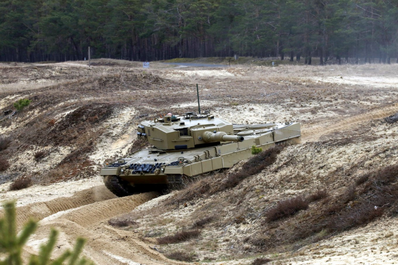 Словацький Leopard 2, фото Ministry of Defence of the Slovak Republic