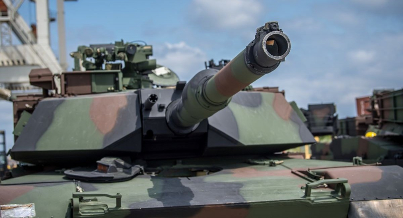 Танк Abrams, фото — Agencja Uzbrojenia