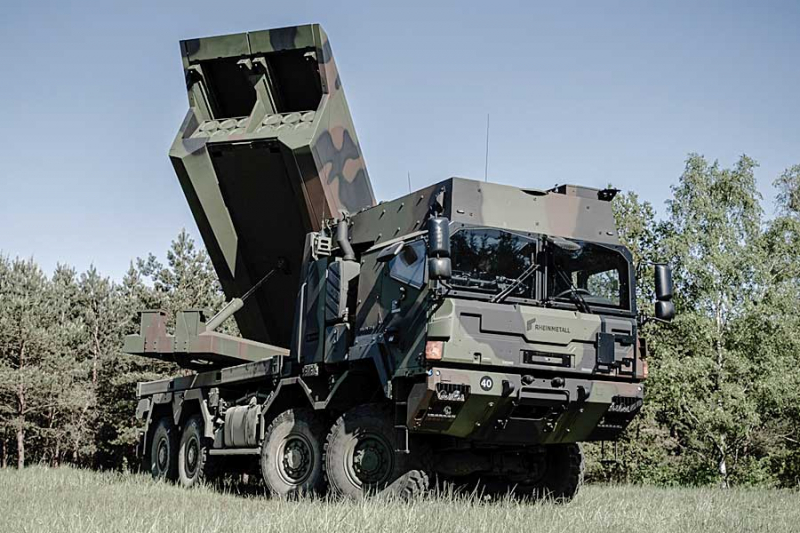 Ракетна система GMARS, фото — Rheinmetall