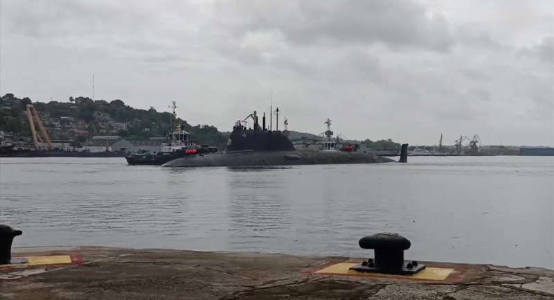 Атомний підводний човен проєкту 885М "Ясень-М" "Казань" у Гавані