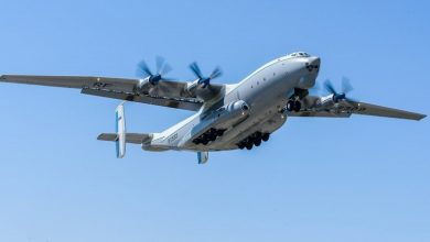 Рашистський військово-транспортний літак Ан-22 "Антей" з реєстраційним номером RF-09309, фото з відкритих джерел